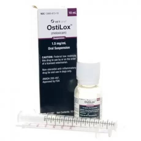 VetOne OstiLox 10mL Meloxicalm Suspension for Dogs