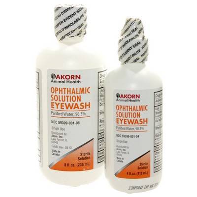 Akorn Animal Health Ophthalmic Solution Eyewash