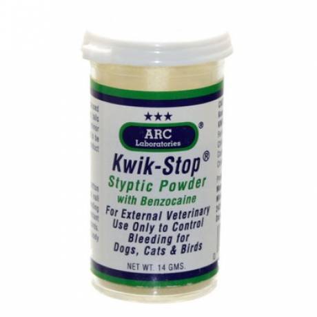 Miracle Care Kwik Stop Styptic Powder, 0.5 Oz