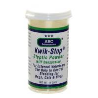 Kwik-Stop Styptic Powder w/ Benzocaine 14 Gram Tub; ?>