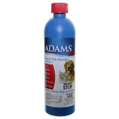 adams flea and tick shampoo for cats and kittens