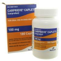 Carprieve (carprofen) Caplets 100mg, 180ct; ?>