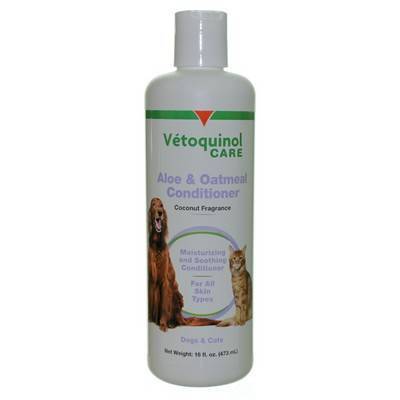 Vetoquinol Aloe and Oatmeal Conditioner, 16oz