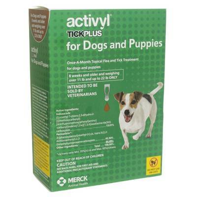 activyl tick plus for dogs