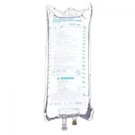 Lactated Ringers Solution for Cats 1000mL Excel IV Container, B. Braun