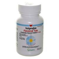 Vetprofen (carprofen) Flavored Tablets 25mg, 180ct Bottle; ?>