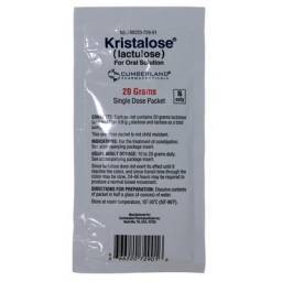 Kristalose (powder lactulose); ?>