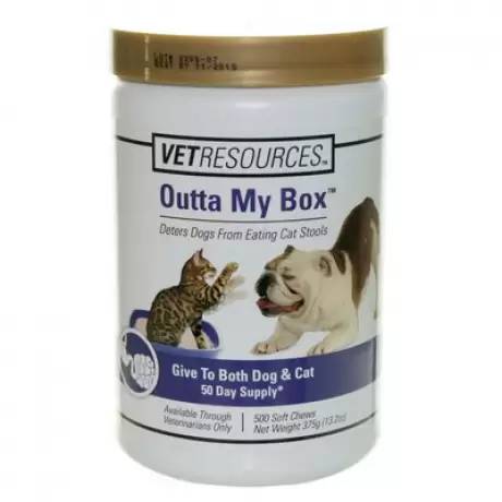 Outta My Box Pet Stool Eating Outta My Deterrent