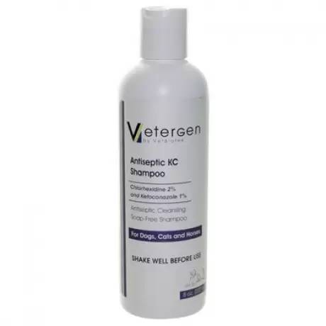 Vetergen Antiseptic KC for Dogs and Cats 8oz Shampoo