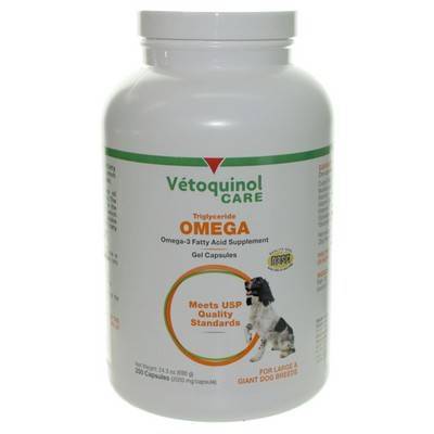 Triglyceride Omega Large Breeds Over 60lbs, 250 Capsules