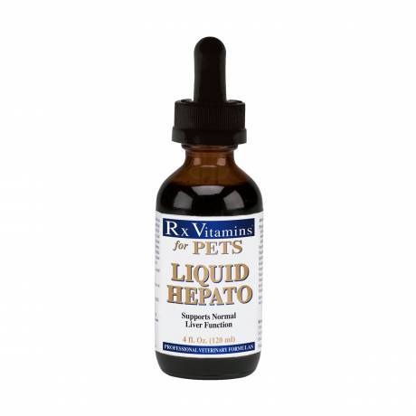 Hepato Support for Dogs and Cats - 4oz Liquid RxVitamins