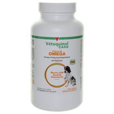 Triglyceride Omega Large Breeds Over 60lbs, 60 Capsules