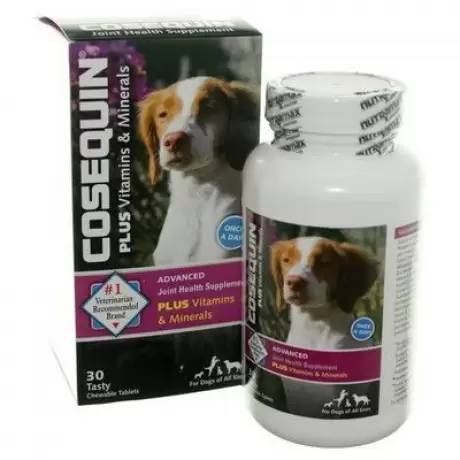 Cosequin Advanced Strength for Dogs Plus Vitamins and Minerals 30 Tasty Chewable Tablets