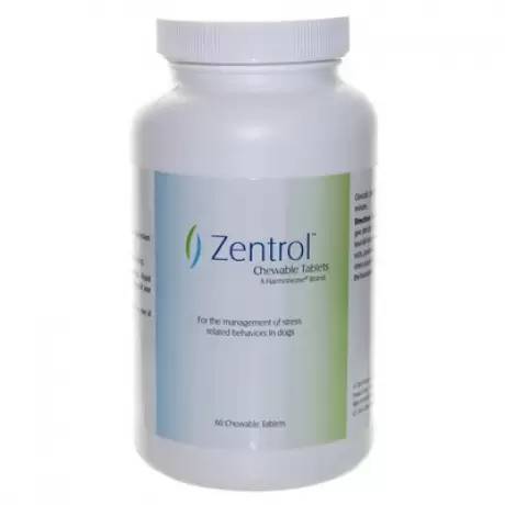 Zentrol Chewable Tablets for Dogs Management of Stress